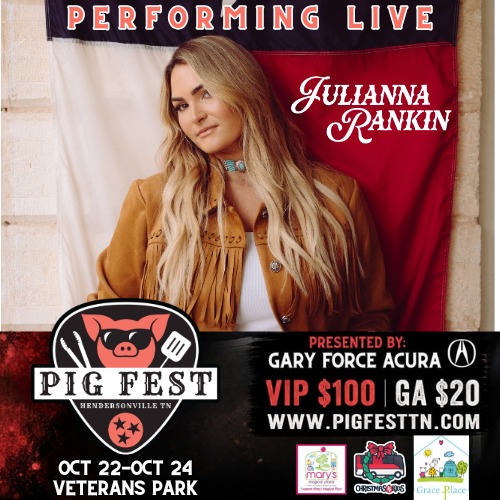 Julianna Rankin PigFest TN 2026 Entertainment