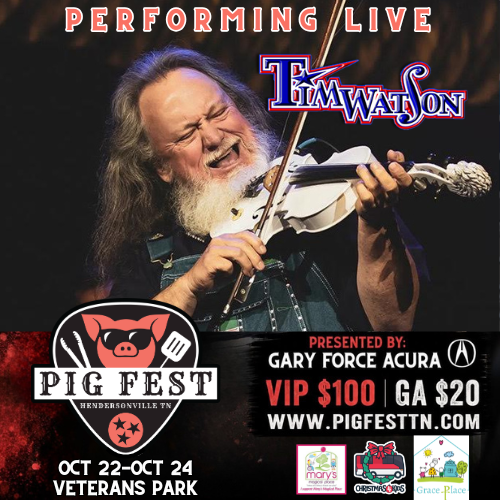 Tim Watson "The Fiddle Man" PigFest TN 2026Entertainment