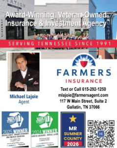 Michael LaJoie Farmers Insurance - Flyer . PigFest TN Sponsor